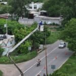Instalan 2 mil nuevas lámparas para seguridad de las familias victorenses.