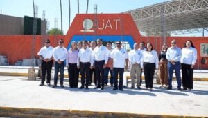 Contará la UAT con más y mejores edificios e infraestructura en Nuevo Laredo. El rector supervisó obras en la frontera